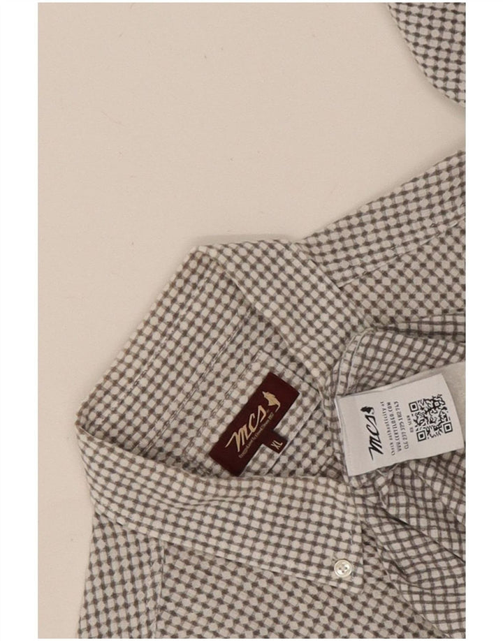 Cămașă pentru bărbați Marlboro Classics XL Gri Geometric