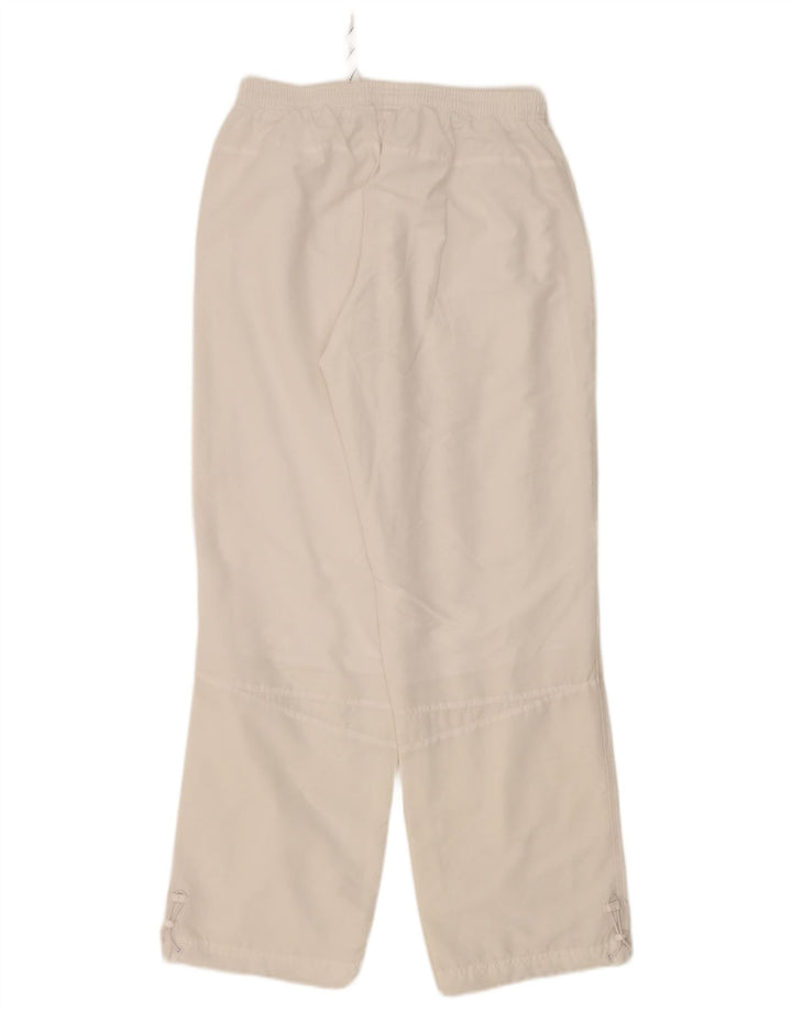 Pantaloni de trening Puma pentru bărbați, mari, alb, din poliester