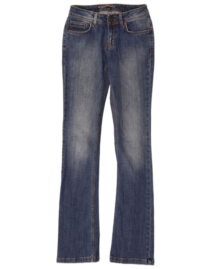 Blugi Zara Femei Bootcut EU 34 2XS L24 L35 Bumbac Albastru