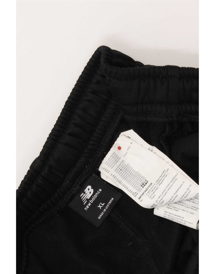 Pantaloni de trening pentru bărbați New Balance XL poliester negru
