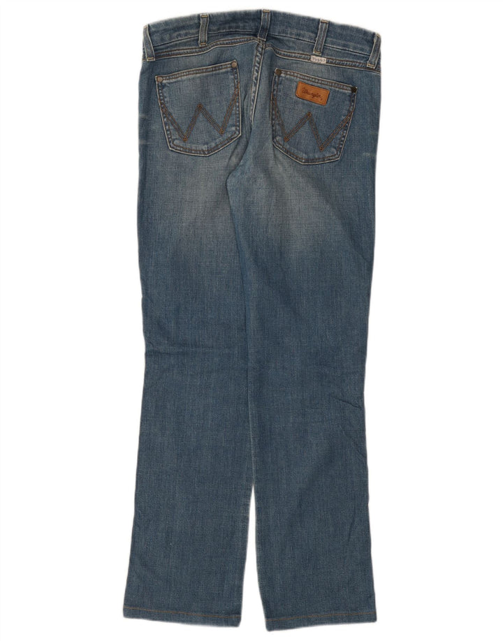 Blugi Wrangler pentru femei Sofia Bootcut W29 L30 Bumbac Albastru