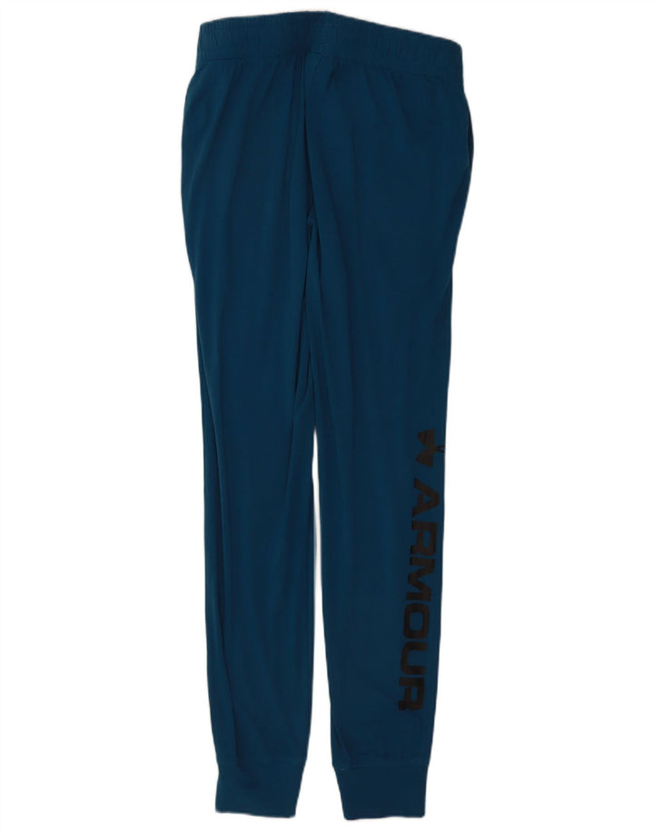 Pantaloni de trening grafic pentru femei Under Armour Pantaloni de jogging UK 12 Medium Blue