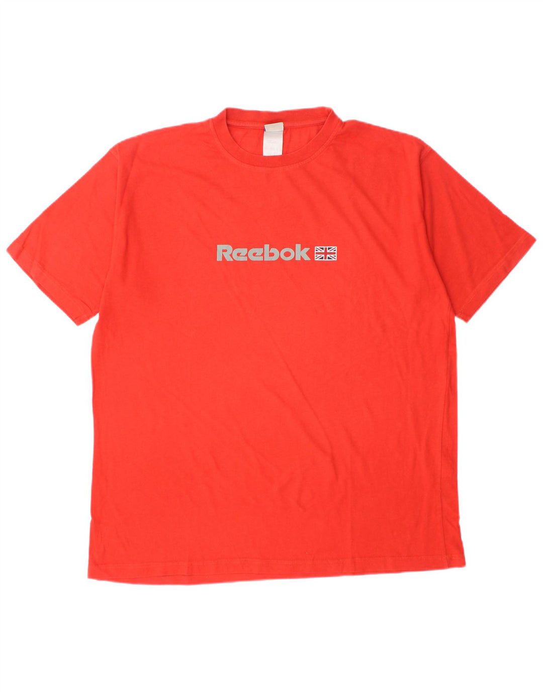 Tricou grafic REEBOK pentru bărbați Top mare bumbac roșu