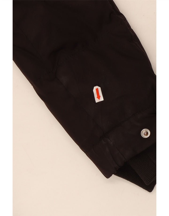 Palton căptușit cu glugă pentru femei Tommy Hilfiger UK 14 Poliester maro mediu