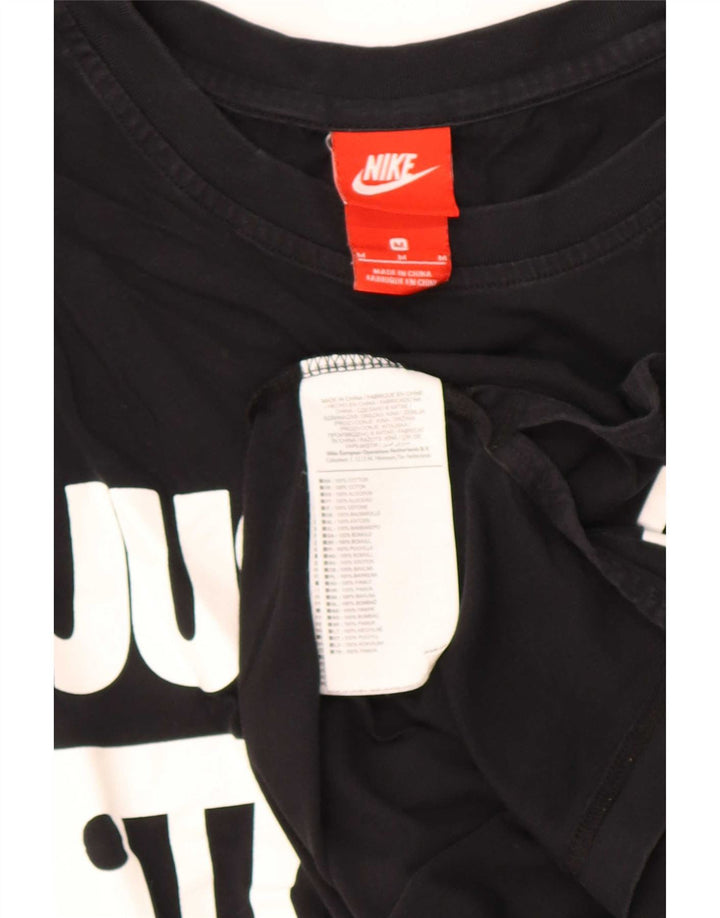Vestă grafică pentru bărbați Nike, mediu negru, bumbac color bloc