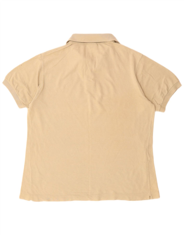 Tricou polo pentru bărbați LACOSTE Mărimea 5 mare, bej, bumbac