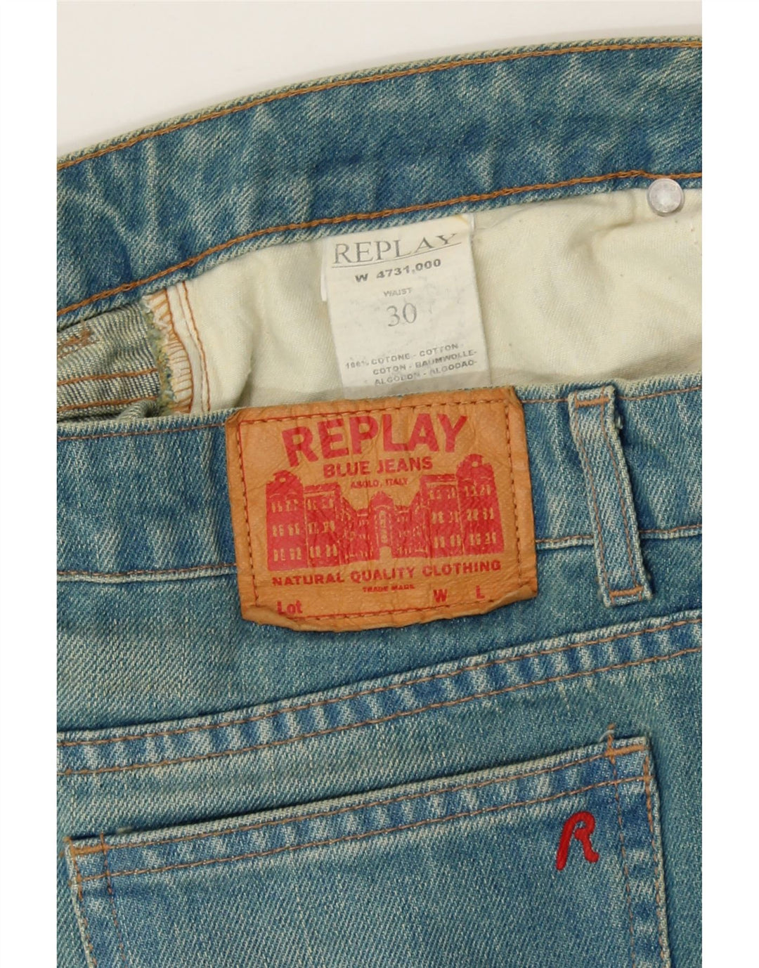 REPLAY Womens Denim Skirt W30 Medium Blue Cotton Vintage Replay and Second-Hand Replay from Messina Hembry 