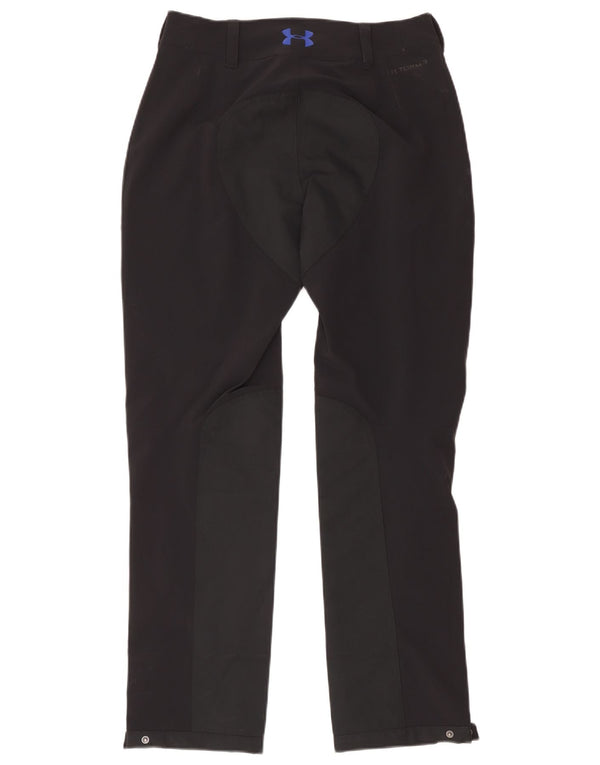 Pantaloni casual drepti pentru femei Under Armour US 6 Medium W32 L30 Negru