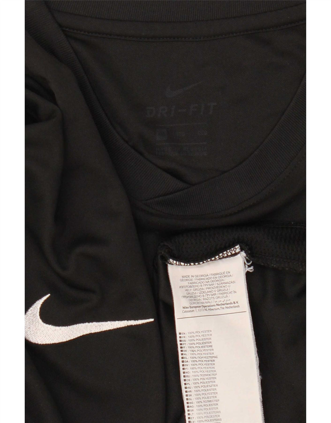 Tricou pentru bărbați Nike Dri Fit Top 2XL poliester negru