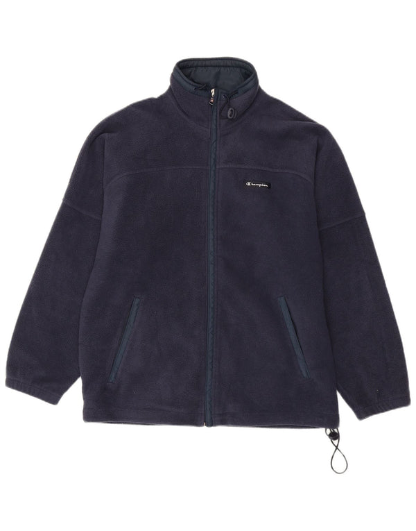Jachetă fleece pentru bărbați Champion UK 38 Medium Bleumarin Poliester