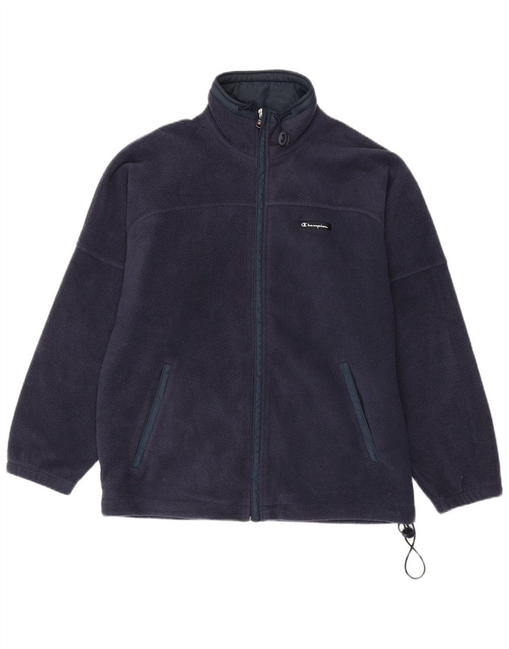 Jachetă fleece pentru bărbați Champion UK 38 Medium Bleumarin Poliester