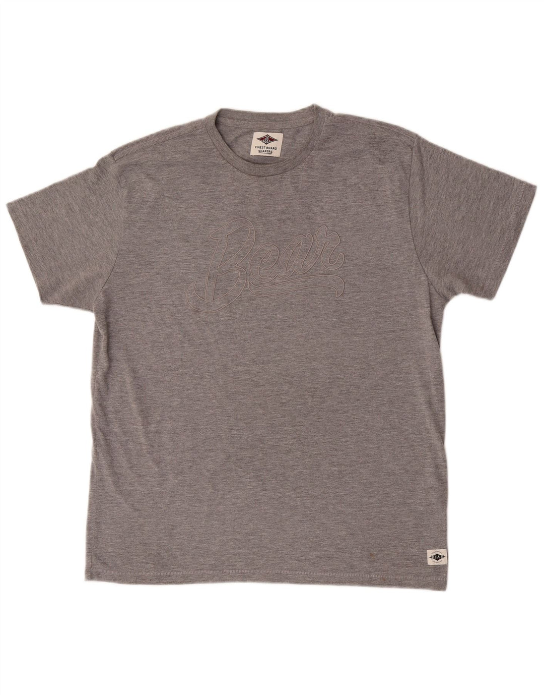 Tricou grafic pentru bărbați Bear Top XL Gri poliester cu pături