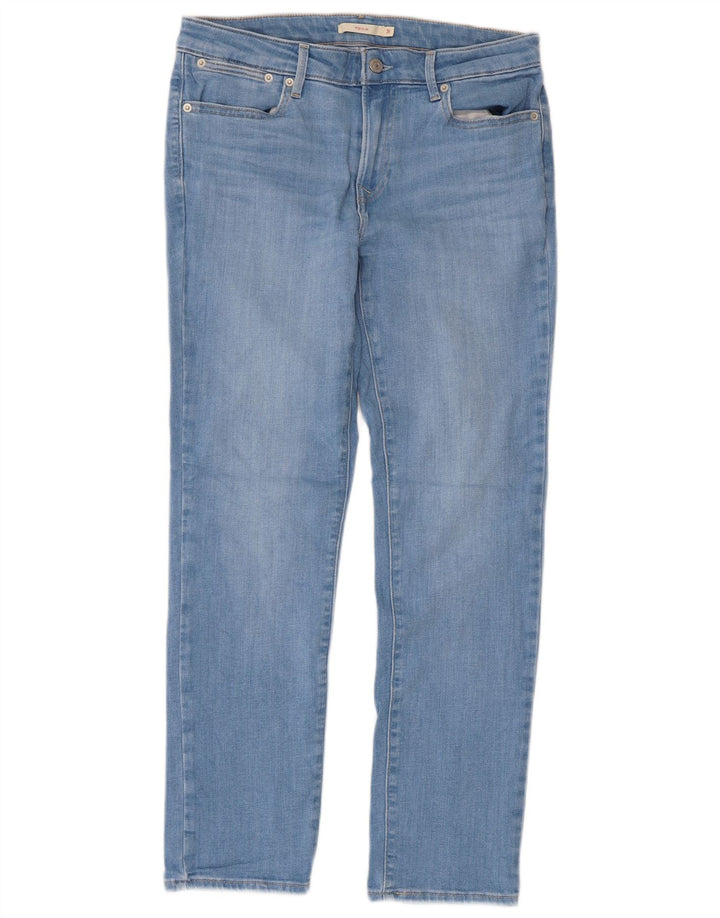 Blugi 712 slim pentru femei LEVI'S W31 L30 bumbac albastru