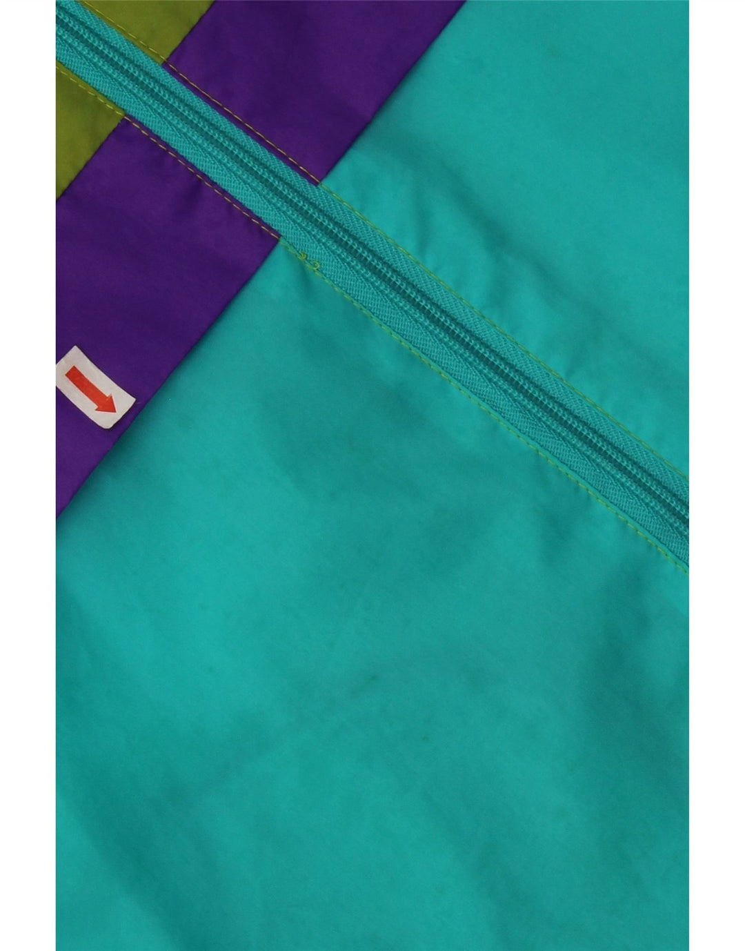 Jachetă de ploaie cu glugă pentru bărbați J Jeantex UK 38 Medium Green Colorblock Poliamidă