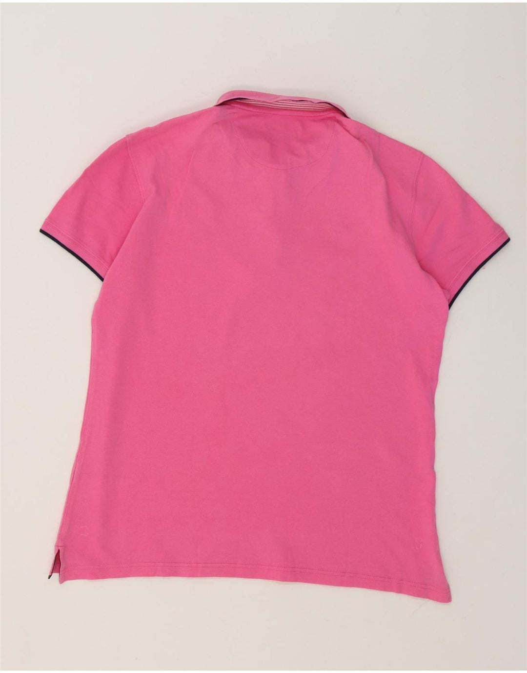 Cămașă polo Massimo Dutti pentru bărbați, slim fit, roz mare