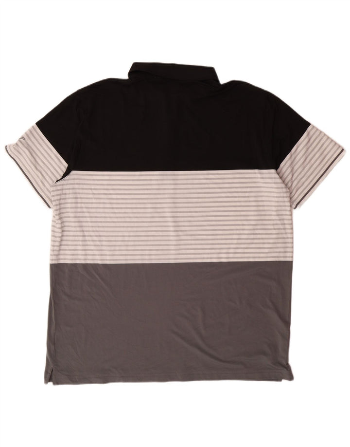 Tricou polo PUMA pentru bărbați 2XL gri Colorblock