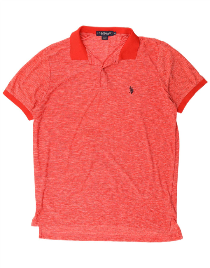 U.S. Polo Assn. Cămașă pentru bărbați Poliester cu pete roșu mediu