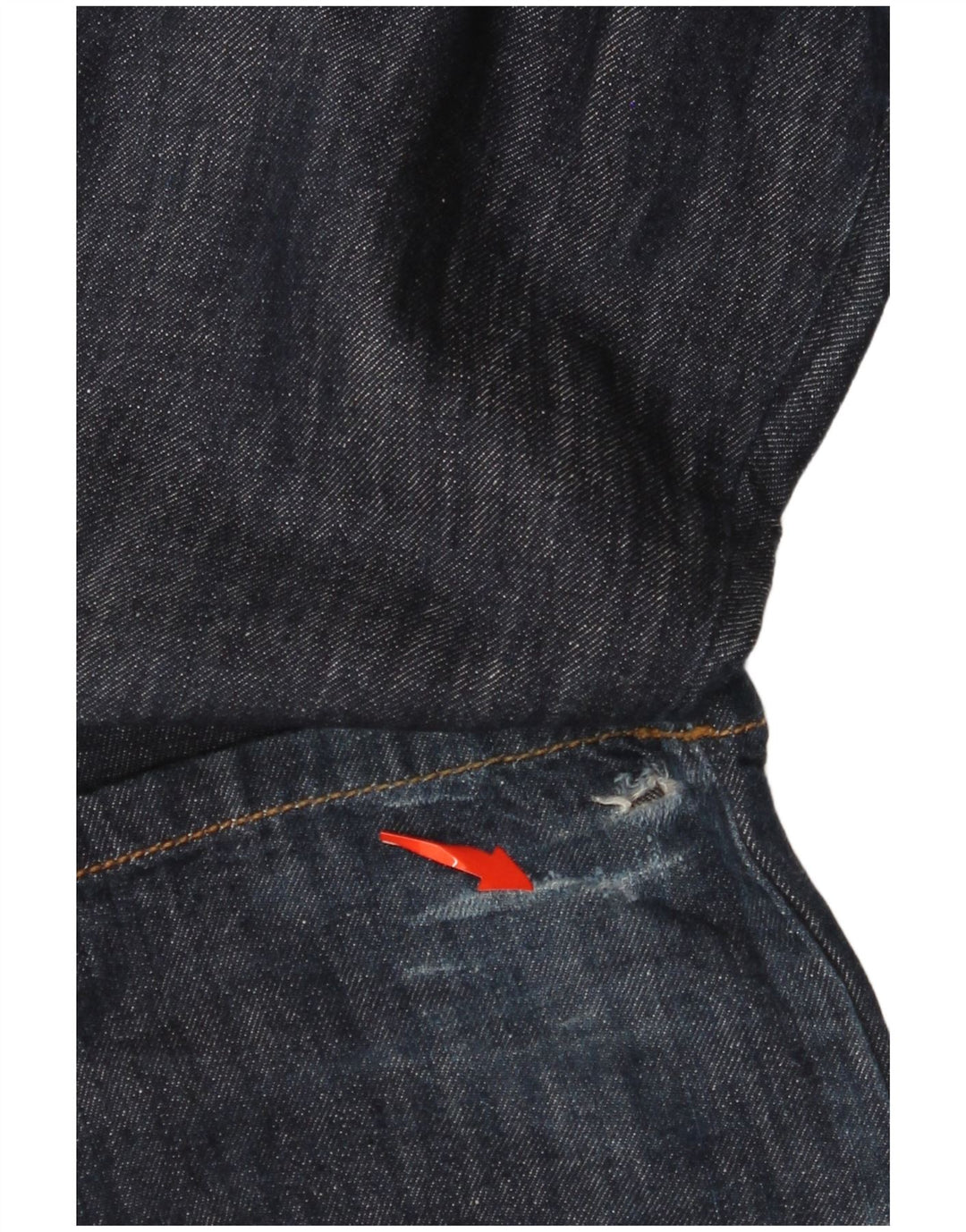 Blugi drepti pentru femei CALVIN KLEIN L27 L35 Bumbac bleumarin