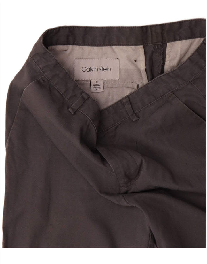 Pantaloni scurți chino pentru bărbați CALVIN KLEIN W30 bumbac gri mediu