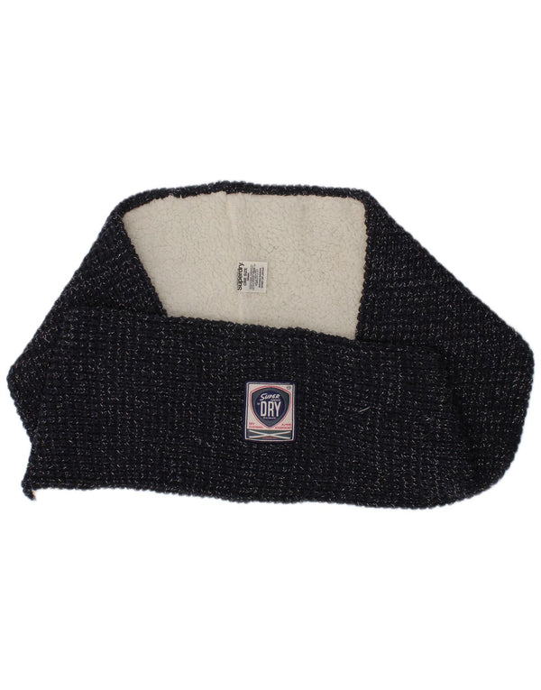 Eșarfă pentru femei Superdry tricot Sherpa Snood Mărime Unică Bleumarin Acrilic Iarnă