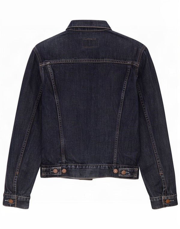 Jachetă de blugi Levi's pentru femei UK 12 Medium Bluemarin Bumbac