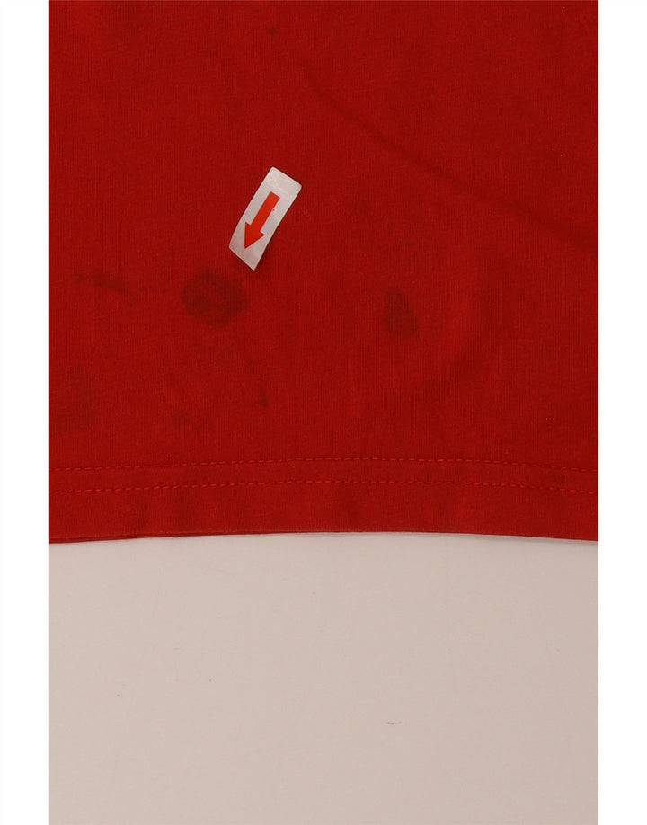 Tricou grafic Puma pentru bărbați Top mare bumbac roșu