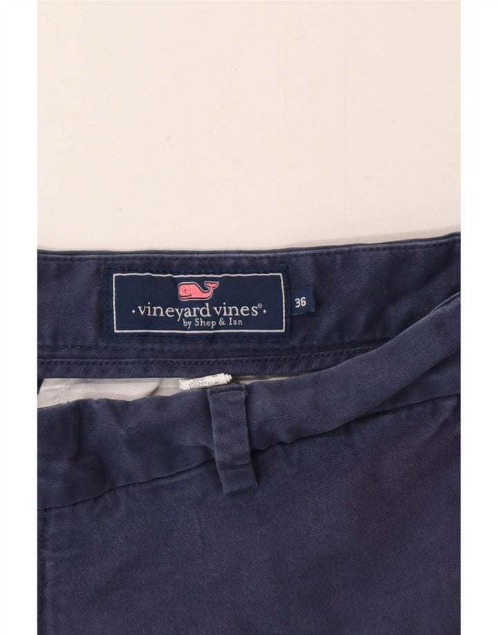 Pantaloni scurți chino pentru bărbați Vineyard Vines W36 Large Bleumarin