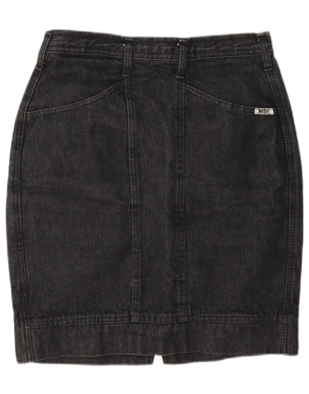 Mini Fusta Denim pentru Femei Wit Boy W28 Gri Mediu
