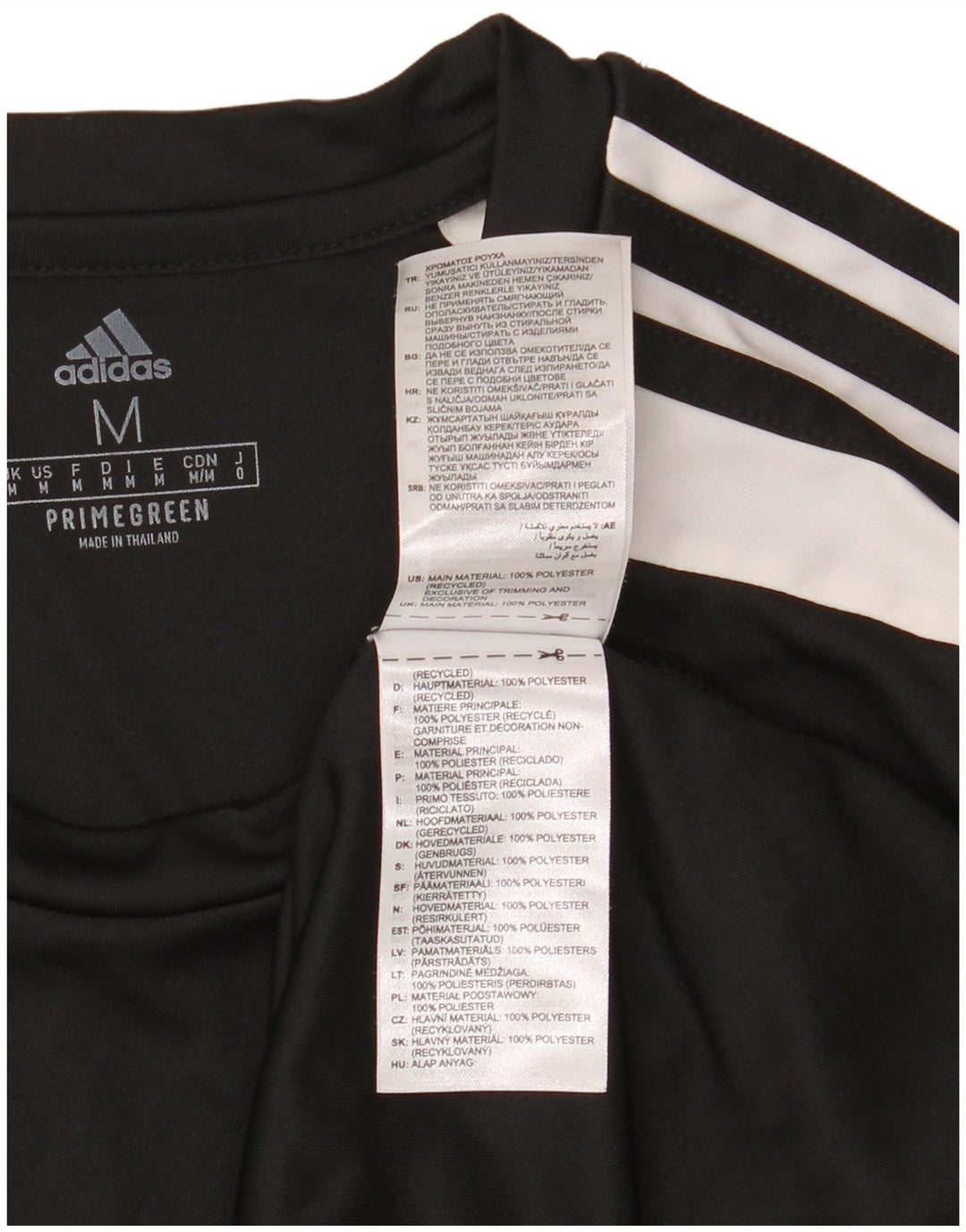 Adidas Aeroready Top cu mânecă lungă pentru bărbați, poliester mediu negru