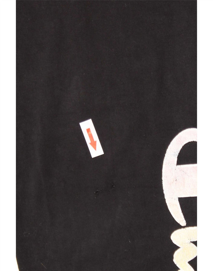 Leggings grafic Champion pentru femei UK 12 Medium Black