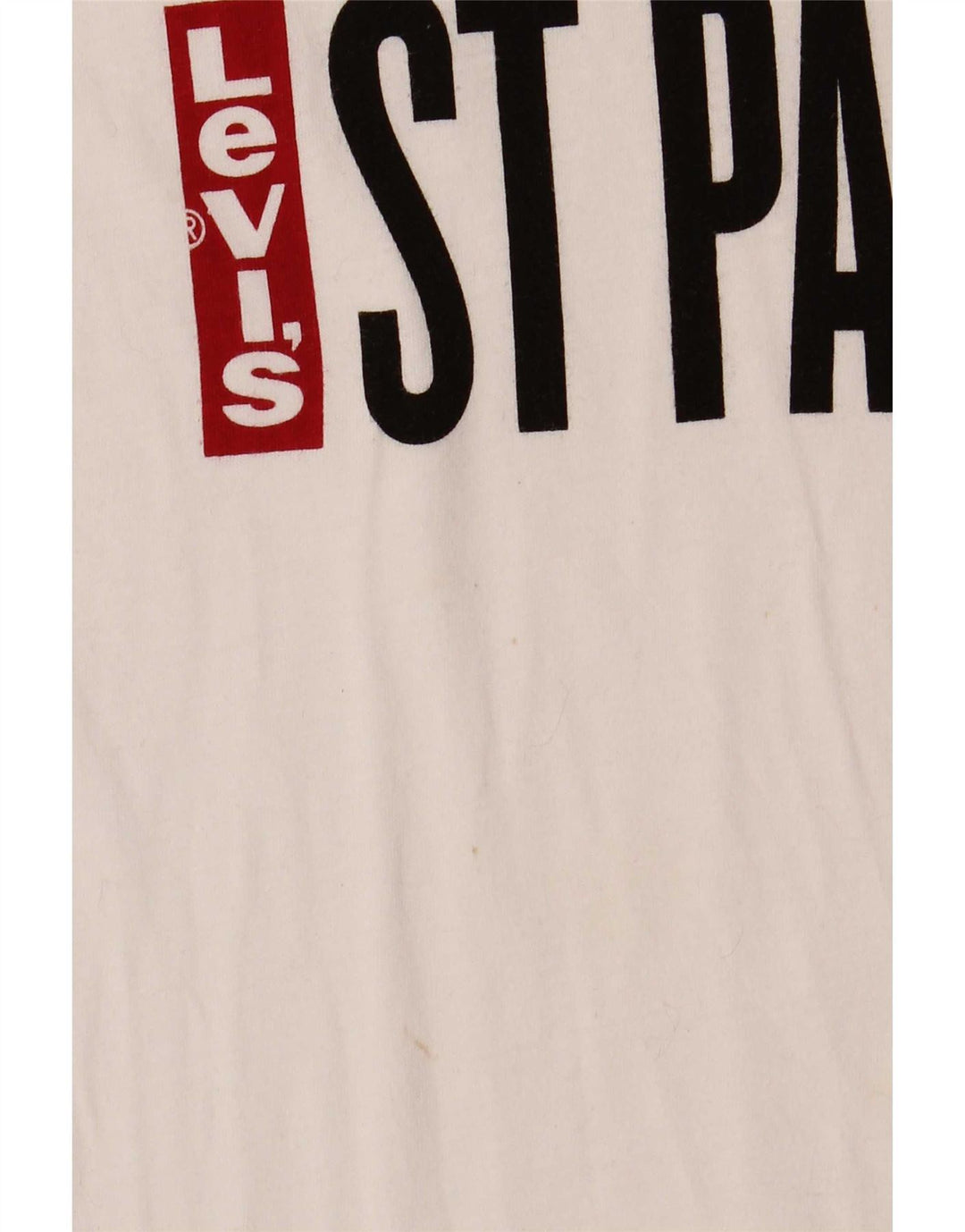 Tricou grafic Levi's pentru bărbați Top mic, alb, bumbac