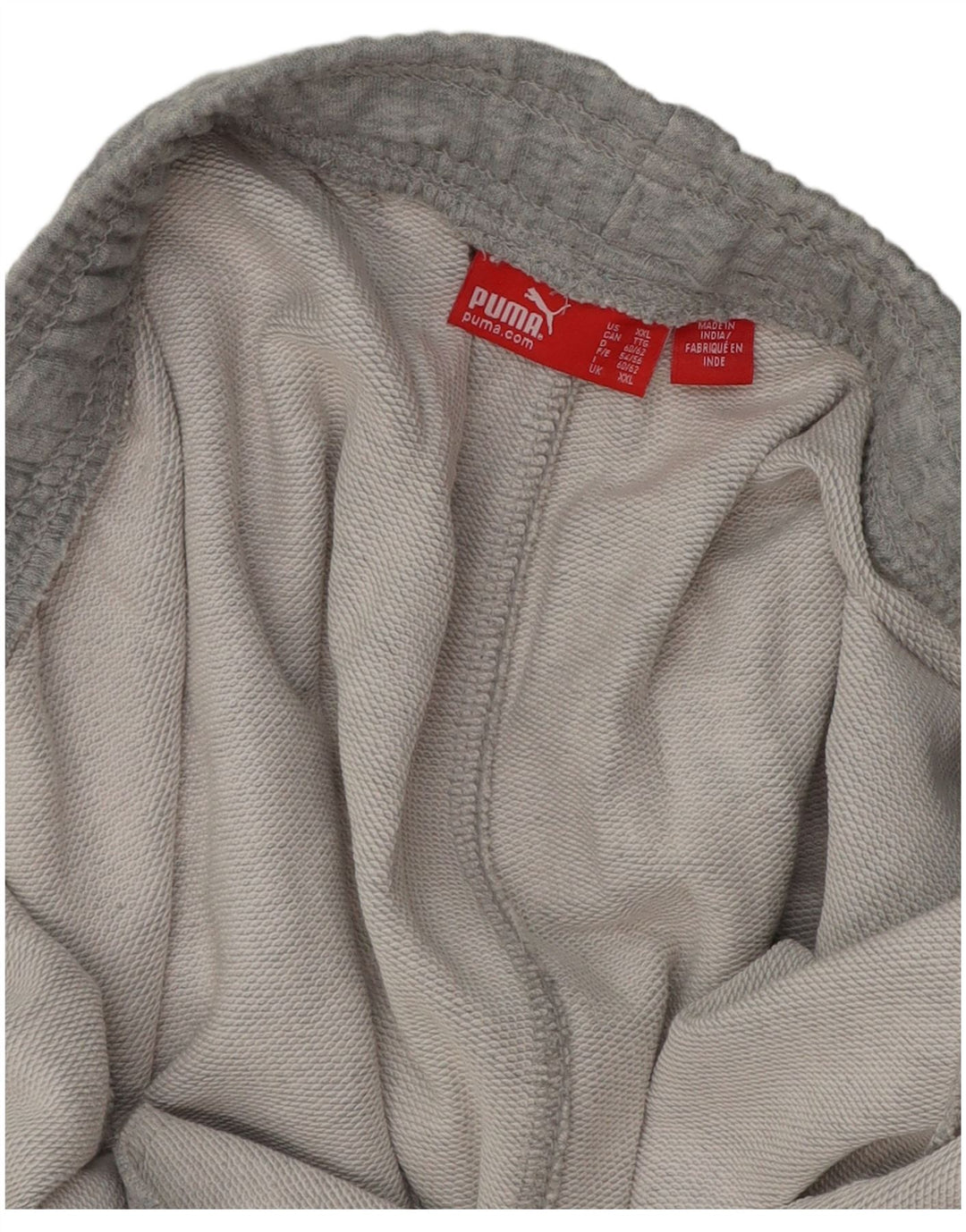 Pantaloni de trening pentru bărbați Puma Pantaloni de jogging 2XL, bumbac cu pete gri