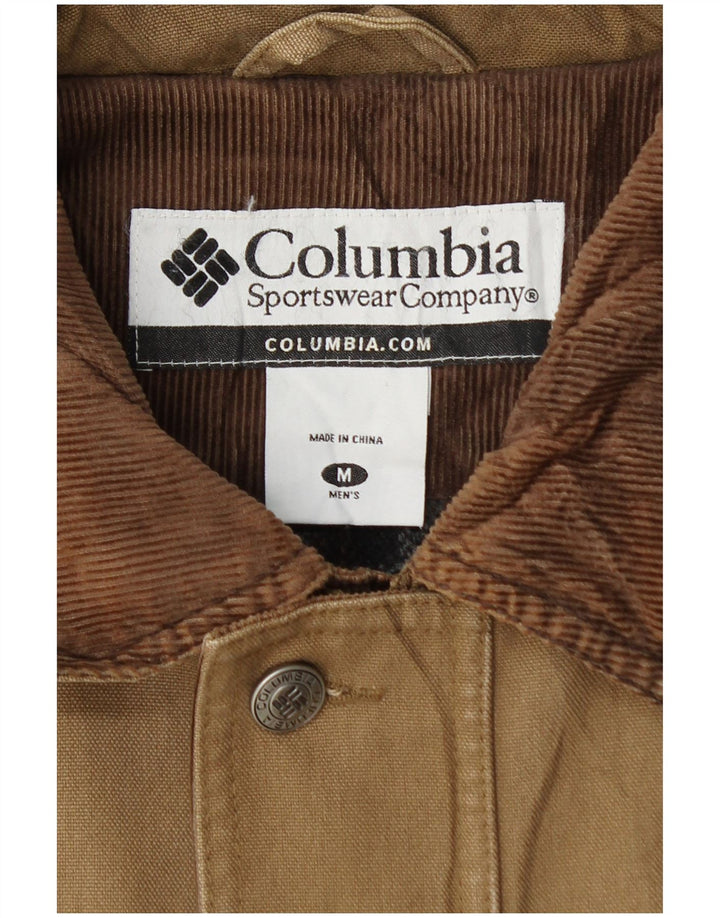 Bomber Columbia pentru bărbați UK 38, bumbac mediu, bej