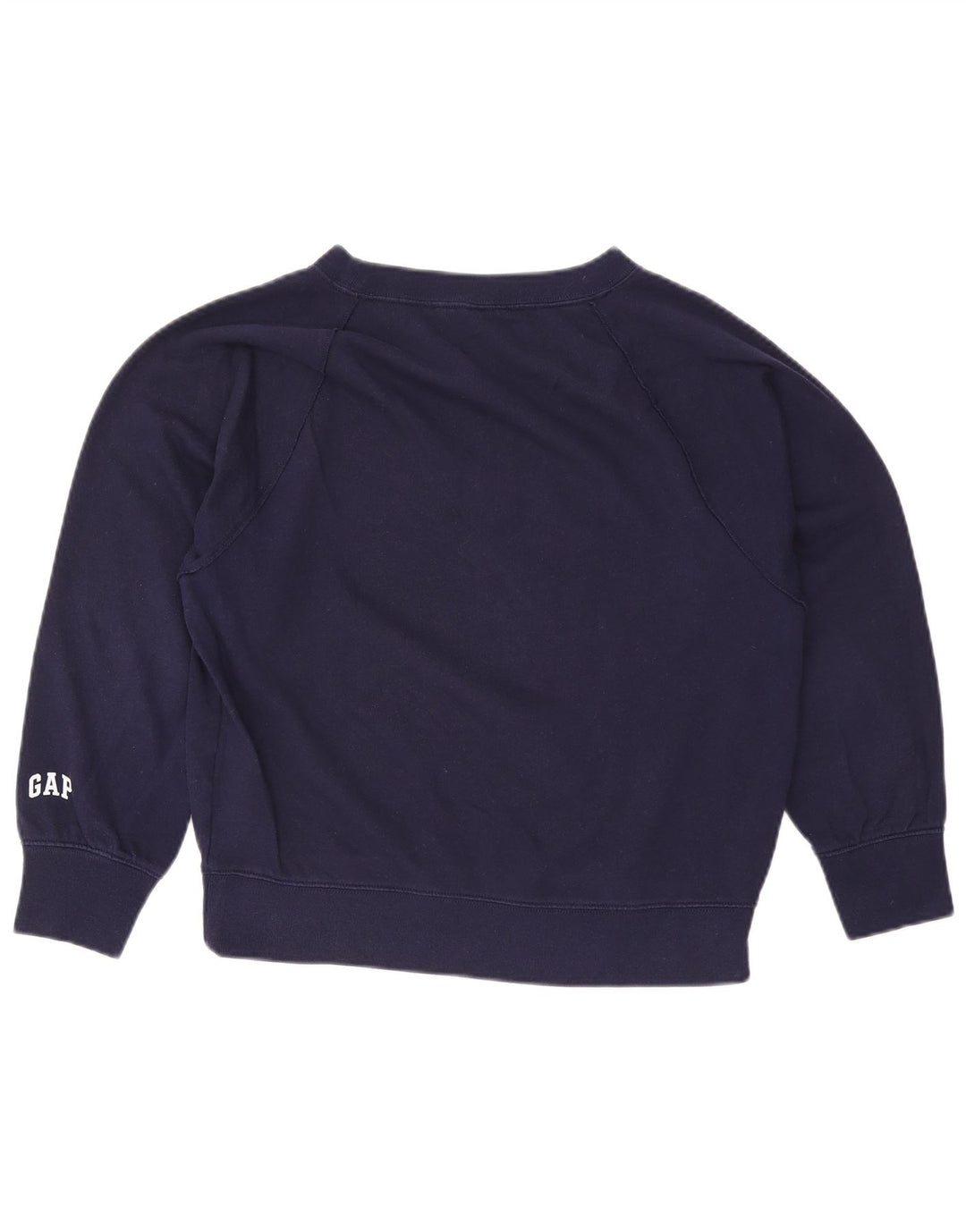 Hanorac supradimensionat pentru femei Gap Pulover UK 10 Bumbac bleumarin mic