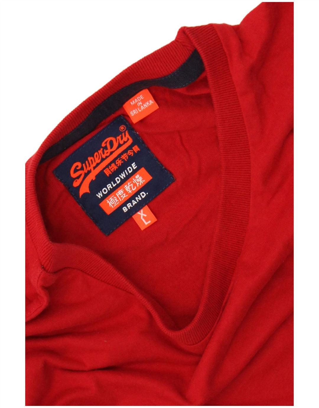 SUPERDRY Tricou Bărbați Top XL Roșu