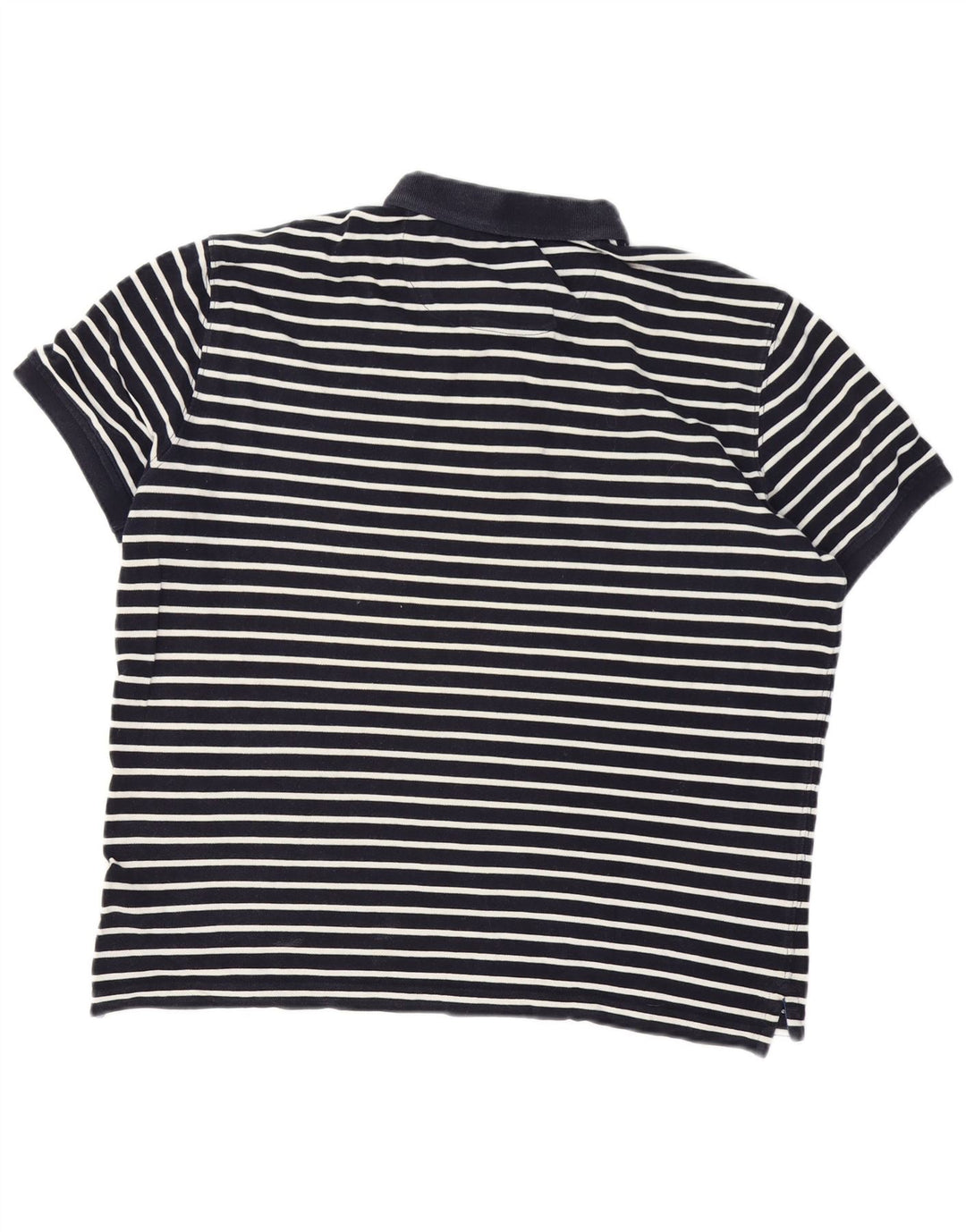 Cămașă polo Massimo Dutti pentru bărbați, mare, bleumarin, cu dungi