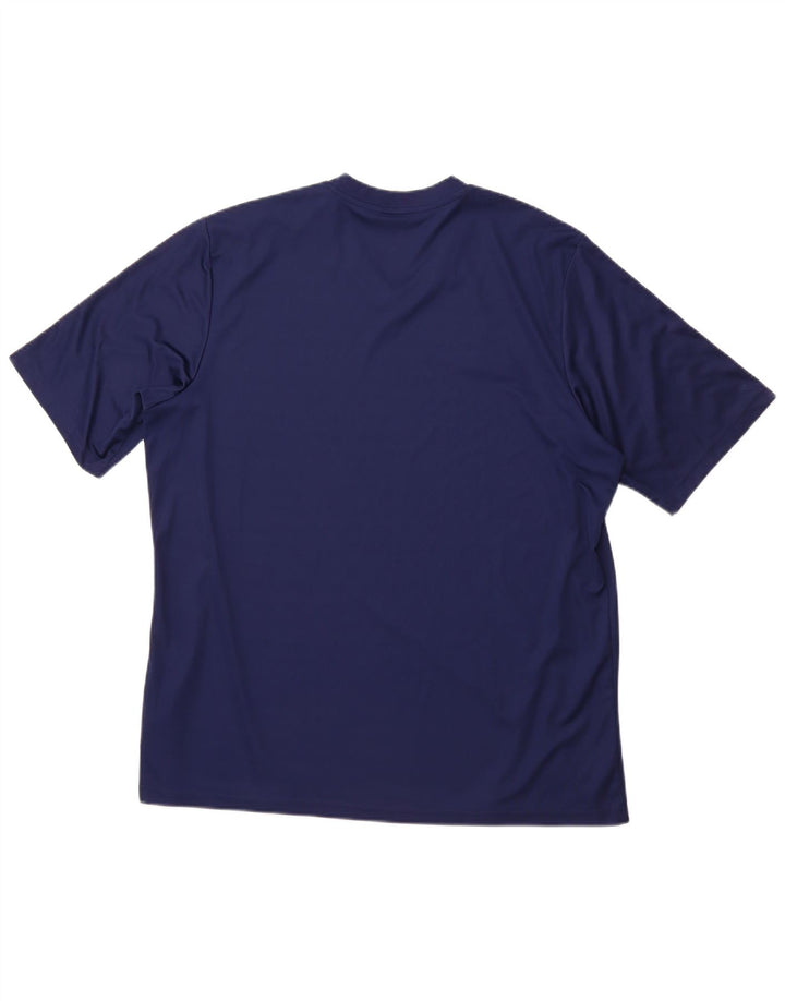 Tricou pentru bărbați ADIDAS Climalite Top XL Bleumarin Poliester