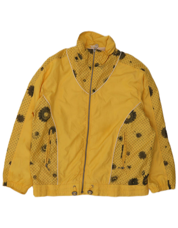 Jachetă de trening pentru femei Hibernia UK 18 XL Galben Floral