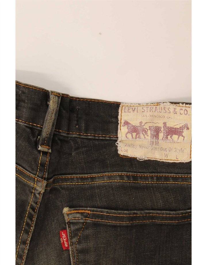 Blugi Levi's 519 Slim pentru femei W32 L28 bumbac negru