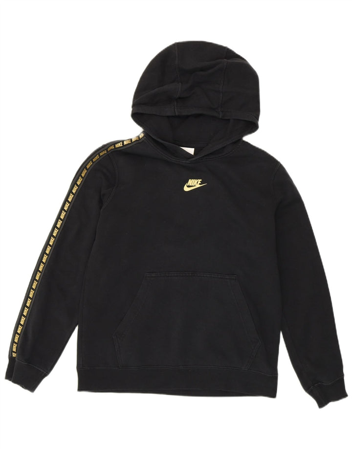 Trening complet Nike Fete Loose Fit Graphic 12-13 ani Bumbac negru mare