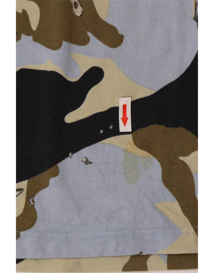 Tricou pentru bărbați Adidas Top Mediu Multicolor Camuflage Bumbac