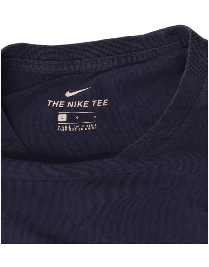 Tricou pentru bărbați Nike Top mare din bumbac bleumarin