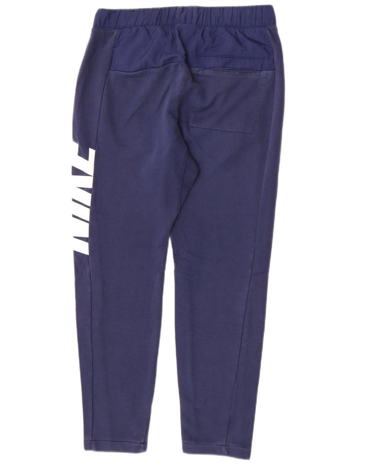 Pantaloni de trening Nike pentru bărbați cu grafică, bumbac albastru mic