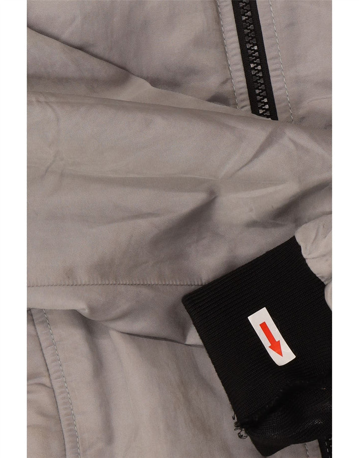 Jachetă de ploaie Bomber pentru femei Refrigiwear UK 14 Medium Gri Colorblock