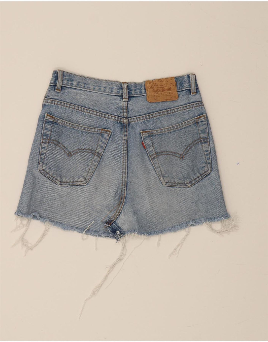 LEVI'S Womens 501 Denim Skirt W28 Medium  Blue Cotton Vintage Levi's and Second-Hand Levi's from Messina Hembry 