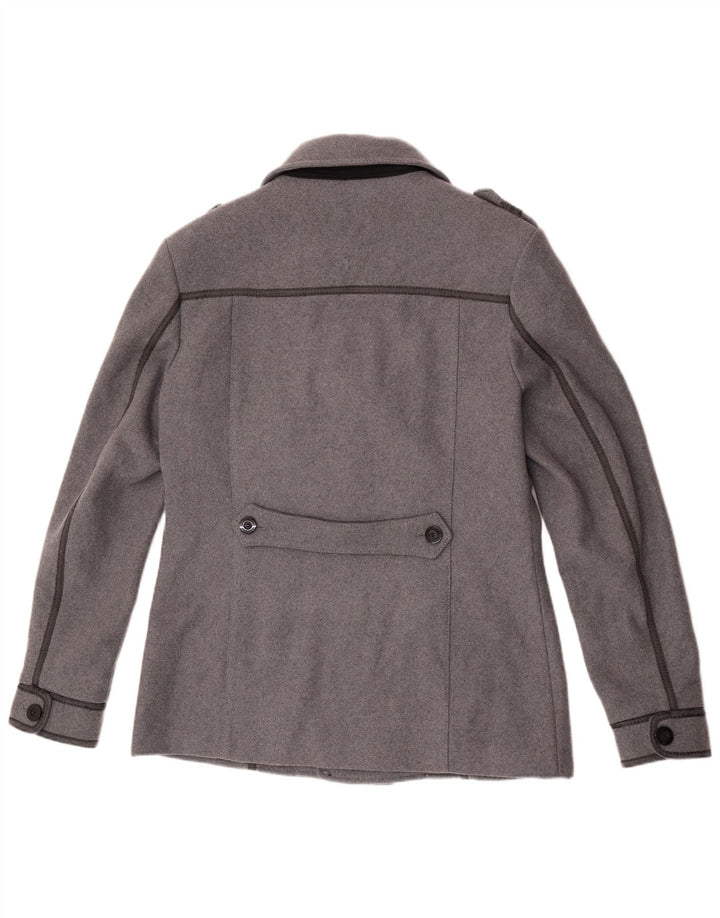 Palton pentru bărbați Zu Elements UK 42 XL Lână gri