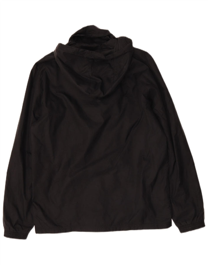 Jachetă de ploaie cu glugă Adidas pentru bărbați UK 38 Medium Black Poliamidă