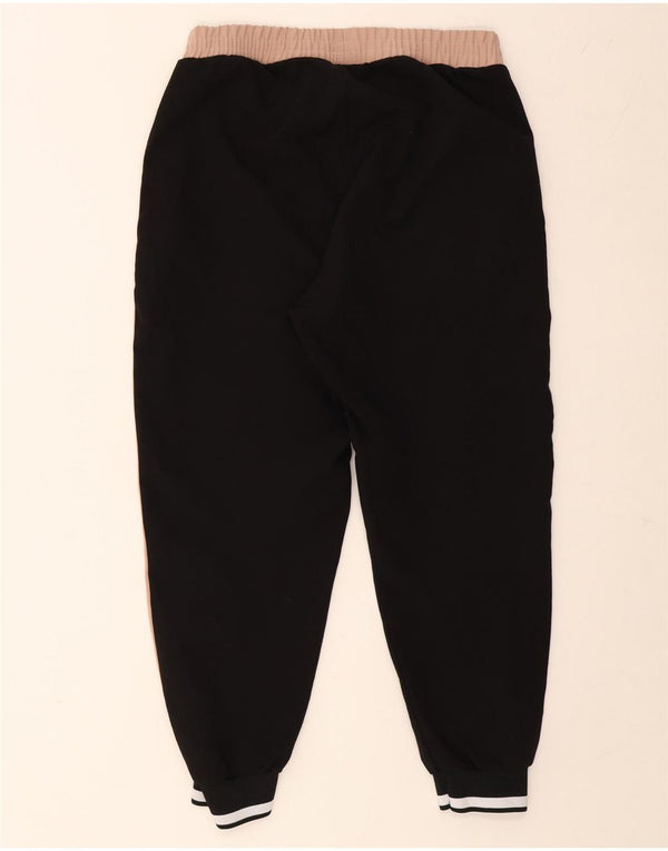 Pantaloni de trening pentru femei Zara Joggeri UK 12 Medium Black Colorblock
