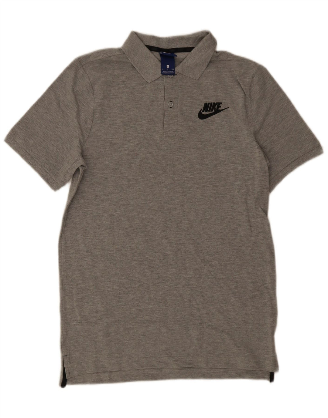 Tricou polo Nike pentru bărbați, mic, gri, bumbac