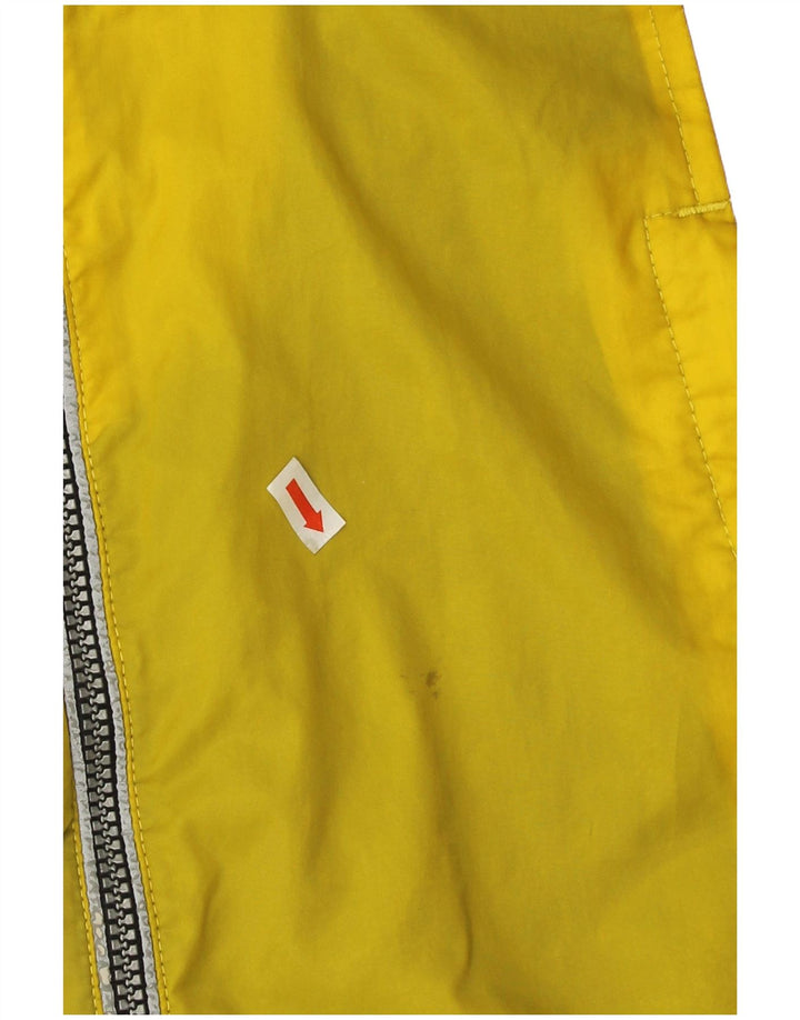 Jachetă de ploaie grafică Asics pentru bărbați UK 38 Medium Yellow Colorblock